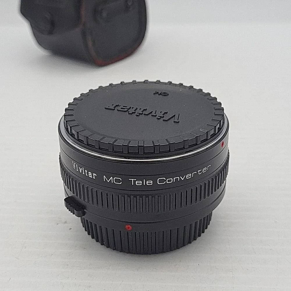 Vivitar 2x-21 MC Teleconverter Top Quality Converter‎ Lens for Olympus OM Fit #2